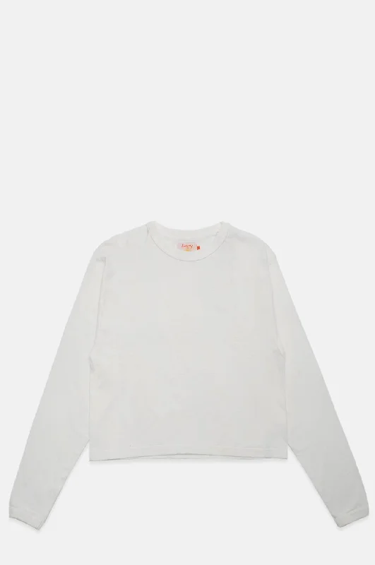 Hi'aka Long Sleeve T Shirt Off White