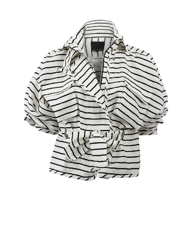 Kayla Stripe Anorak