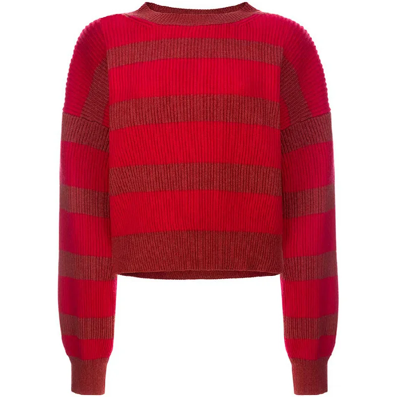 CASHMERE SWEATER "MALISA" WITH BLOCK STRIPES