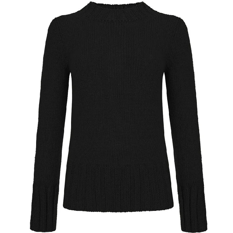 CHUNKY KNITTED CASHERE SWEATER "MARKETA PIUMA"