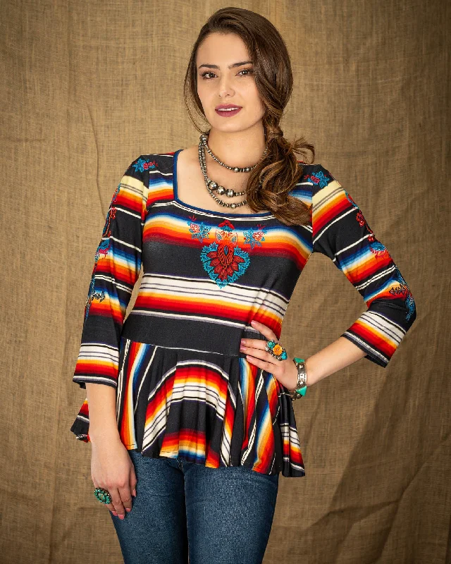 Multicolor "Saltillo" Blouse