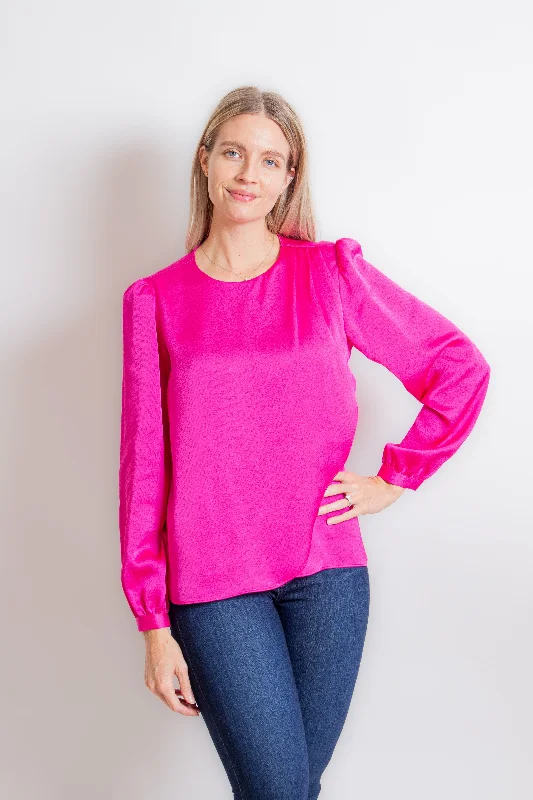 "Baraona" Magenta Blouse