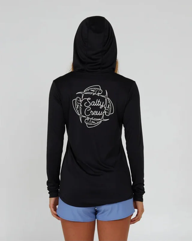 Drawn In Circles Hooded Sunshirt