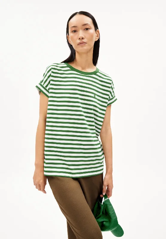 Idaara Stripes Organic Cotton T Shirt