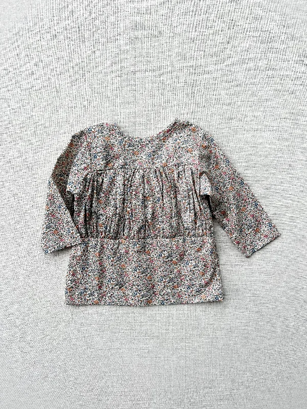 ruched roma blouse in liberty of london katie & millie