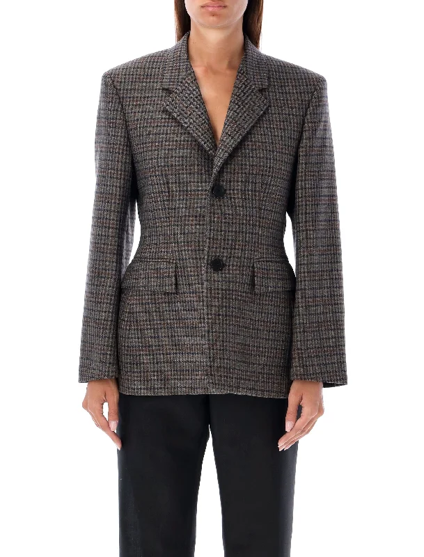 BALENCIAGA Structured Hourglass Blazer - Size 38