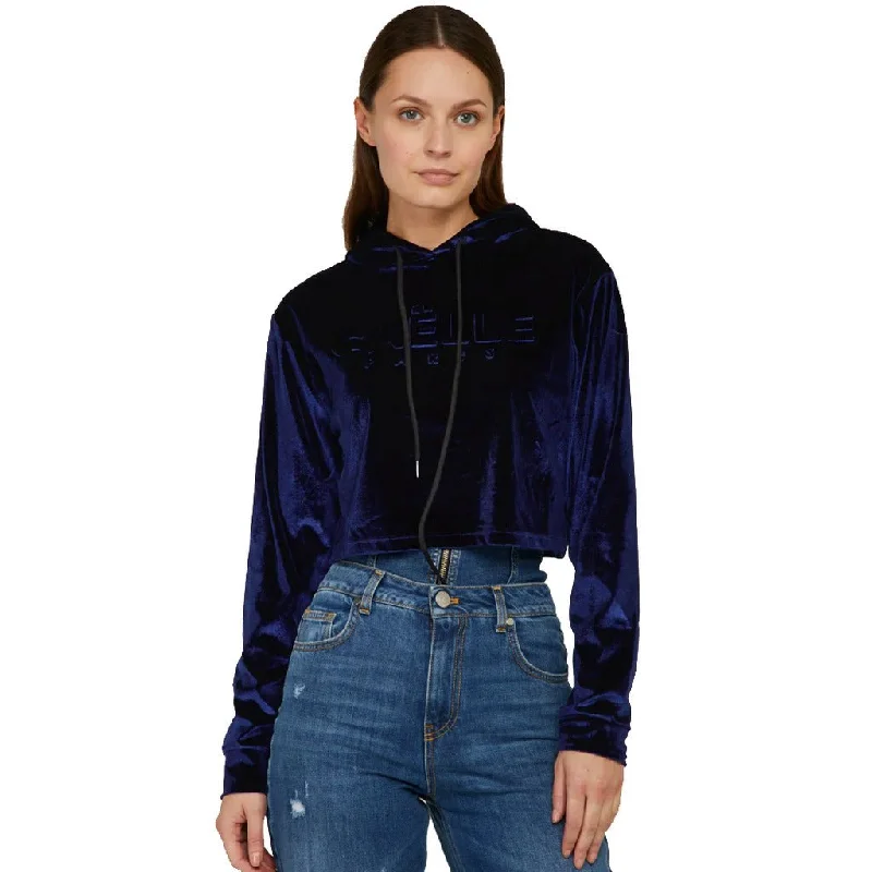 Gaëlle short velvet women sweatshirt