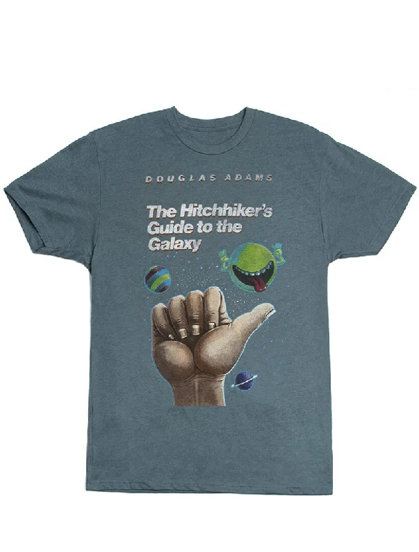 The Hitchhiker's Guide to the Galaxy Unisex (Indigo) T-Shirt