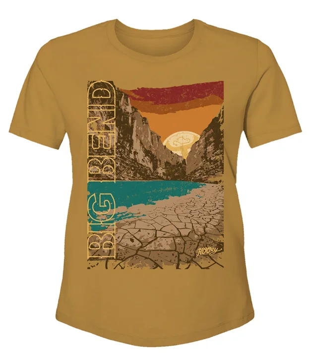 Women's Hooey Big Bend T-Shirt #HT1641MU