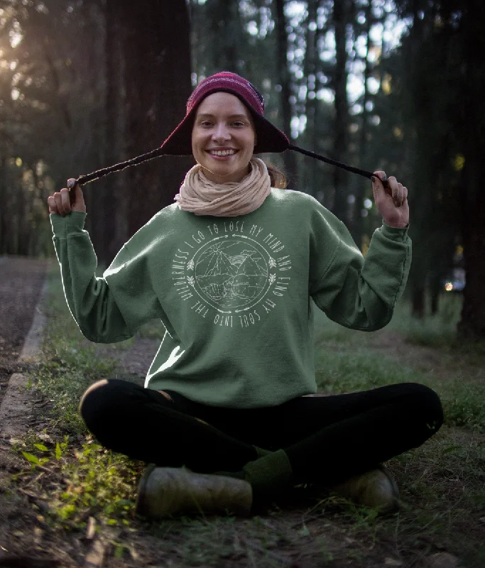 Into The Wilderness Unisex Organic Cotton Sweatshirt