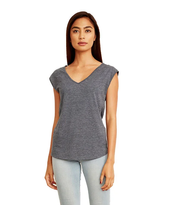 N5040 - Next Level Ladies Festival Sleeveless V-Neck Tee