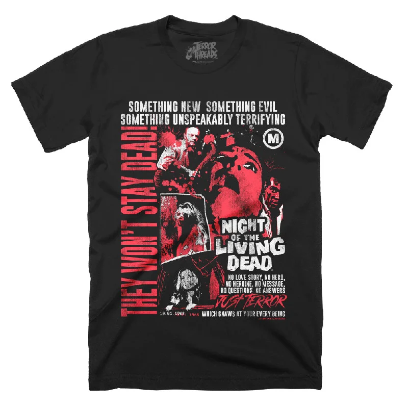 Night Of The Living Dead Just Terror T-Shirt