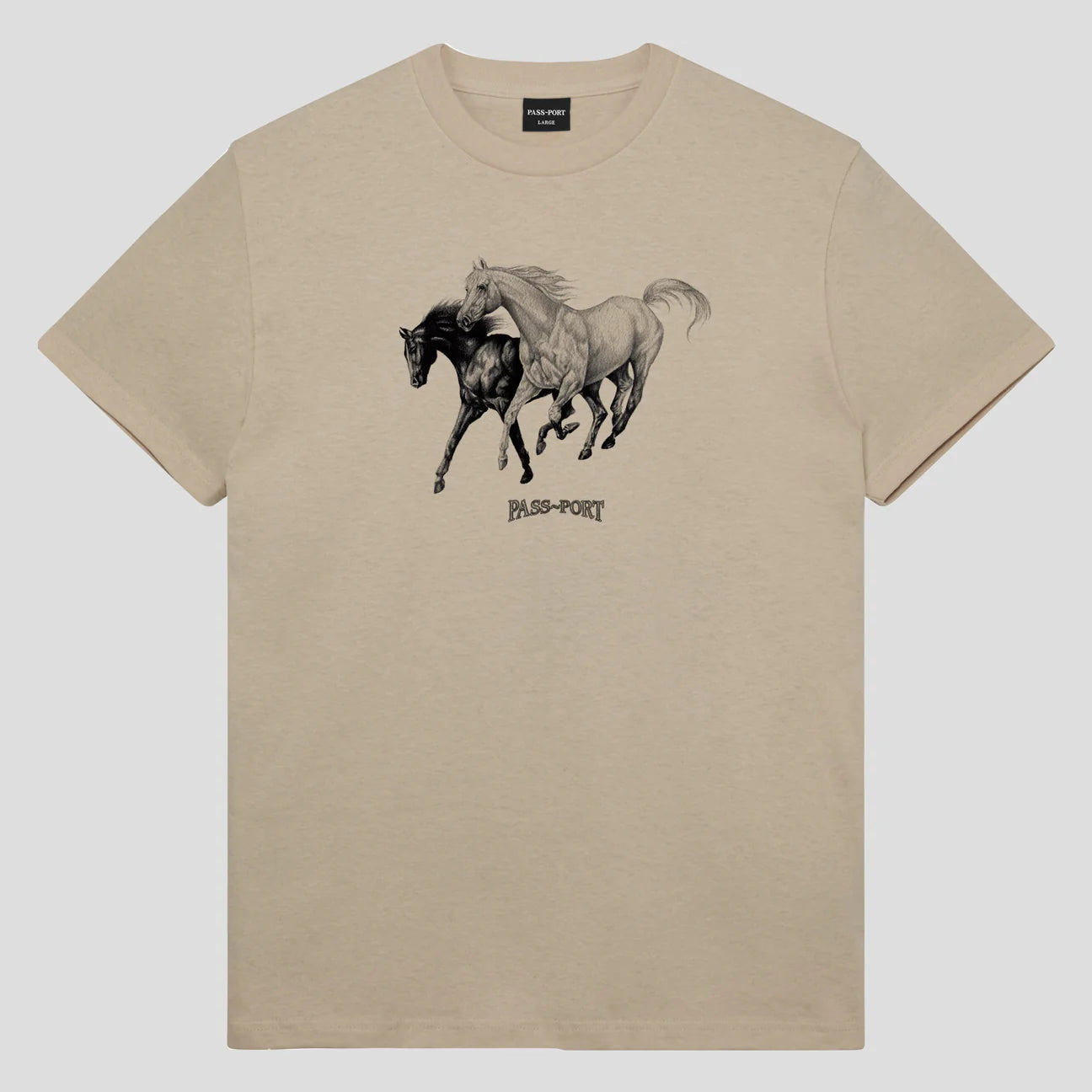 PASSPORT - BRUMBIES TEE SAND