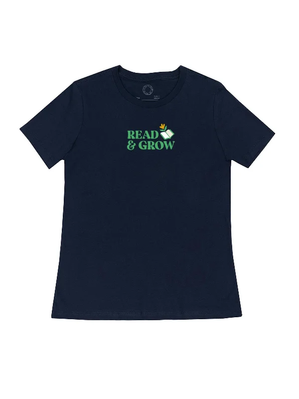 Read & Grow – Women's Crew T-Shirt (Print Shop)