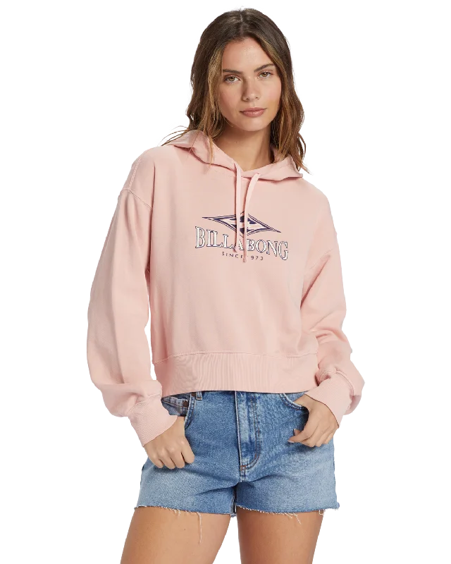 Women's Billabong All Time Crop Fleece Hoodie