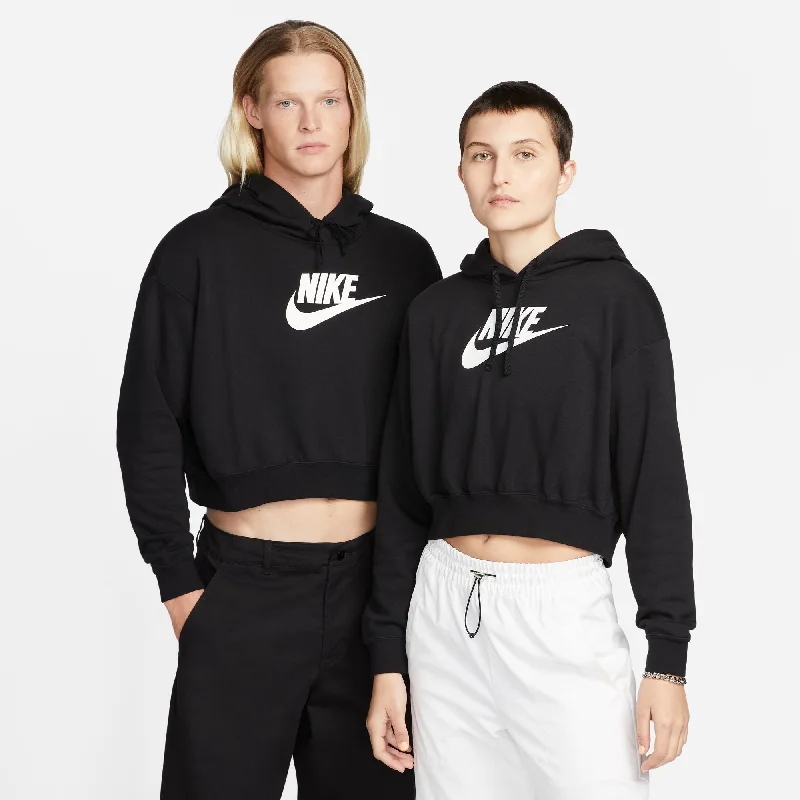 Women's Nike Oversized Crop Club Fleece Graphic Hoodie