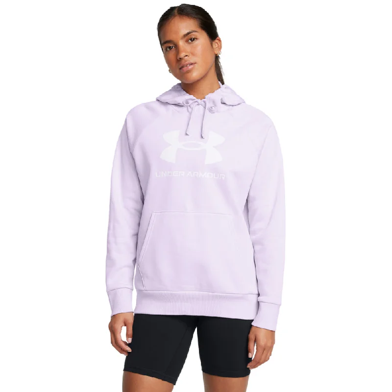 Women's Under Armour Rival Big Logo Fleece Hoodie