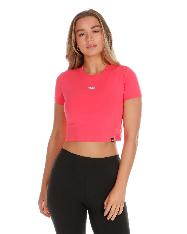 Elite Crop Tee - Sherbet