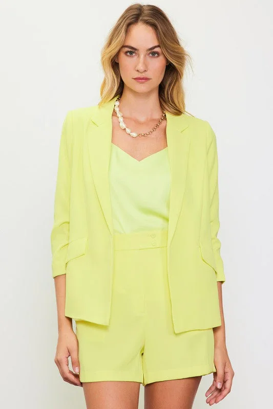 Live Your Passion Lemon Blazer