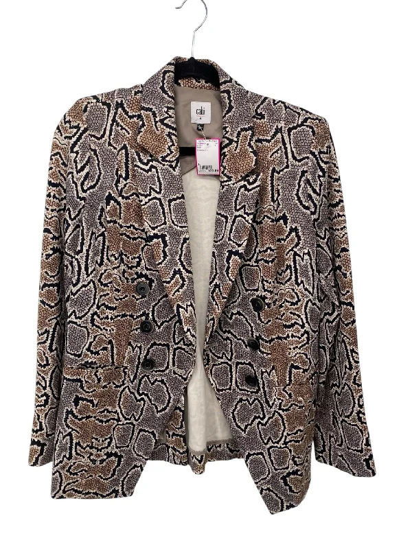 Cabi Misses Size 8 Snake print Blazer