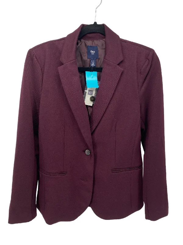 Gap Misses Size 6 Burgundy New With Tags Blazer