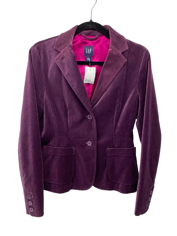 Gap Misses Size 8 Purple Blazer