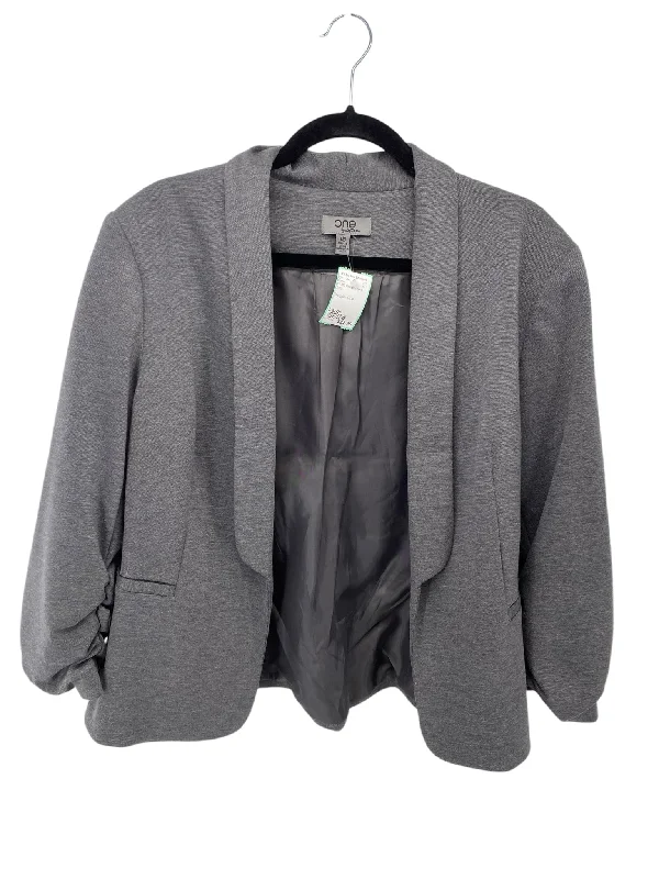 It's SO You Boutique Misses Size Large Grey Blazer