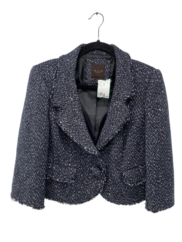 Limited Misses Size Large Navy Print Blazer