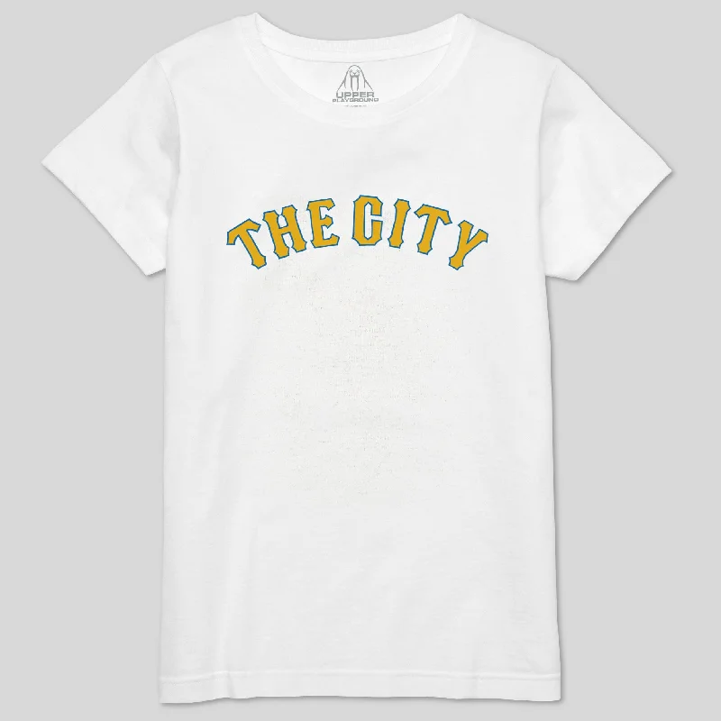 THE CITY WOMEN'S CREW TEE