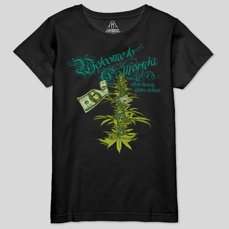 CALI TREES WOMEN'S CREW TEE