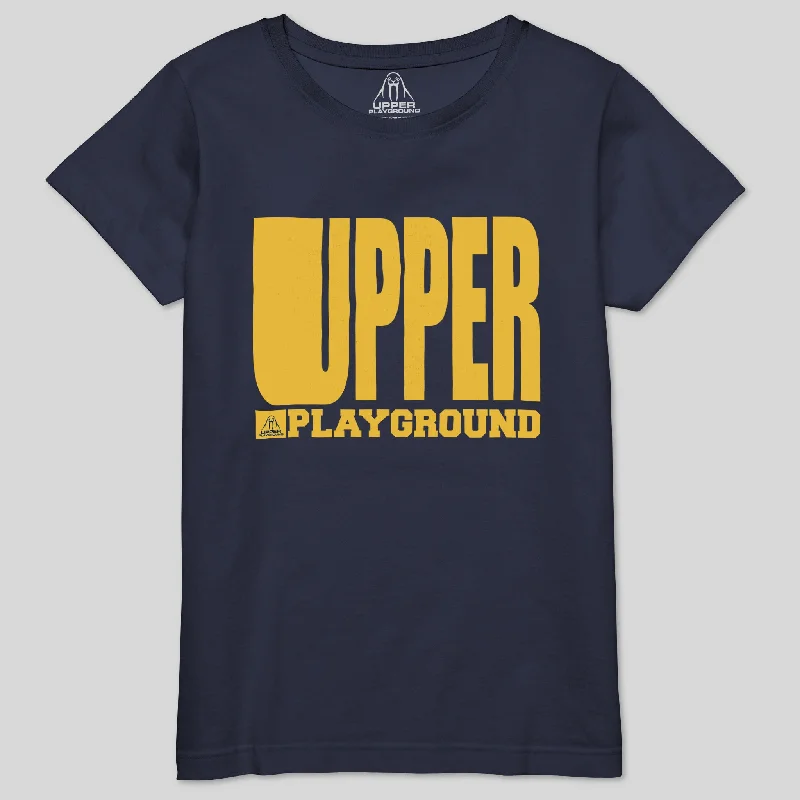 FAT UPPER - YELLOW WOMEN'S CREW TEE