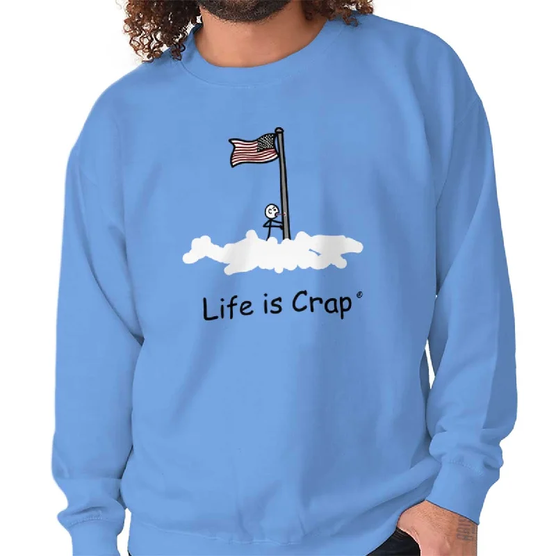 Flag Pole Tongue Sweatshirt