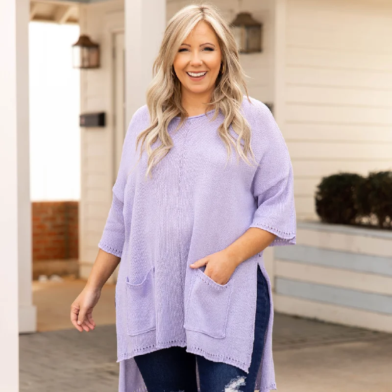 The Lucky One Tunic, Lavender