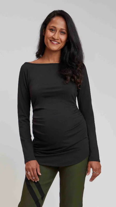 Long Sleeve Ballet Maternity Tunic