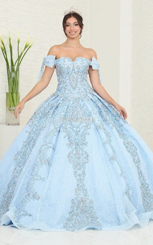 May Queen LK241 - Bow Strap Ballgown